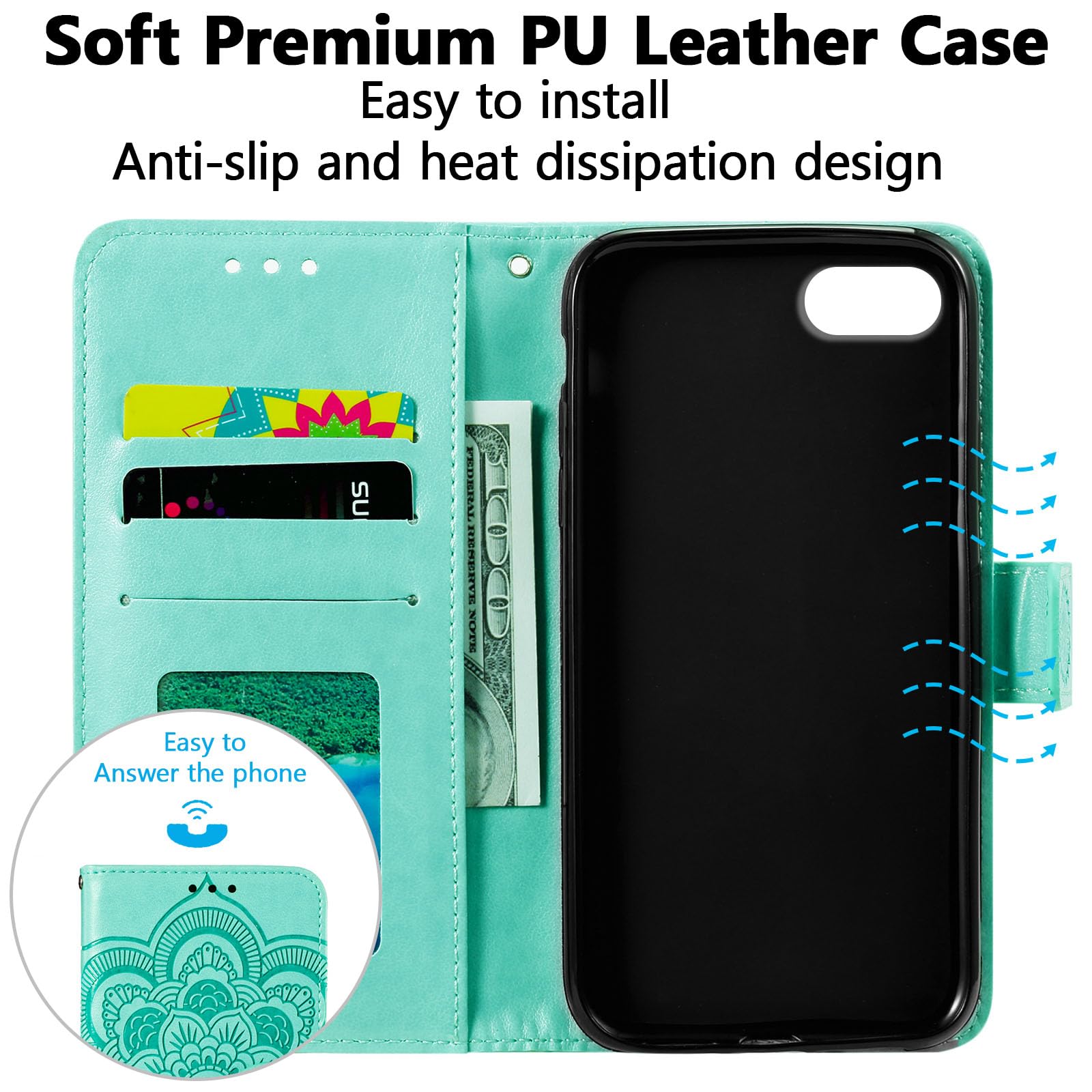 Amazon.com: EYZUTAK Mandala Case for iPhone 7 Plus iPhone 8